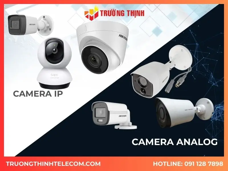 Camera IP và camera Analog khác nhau như thế nào?