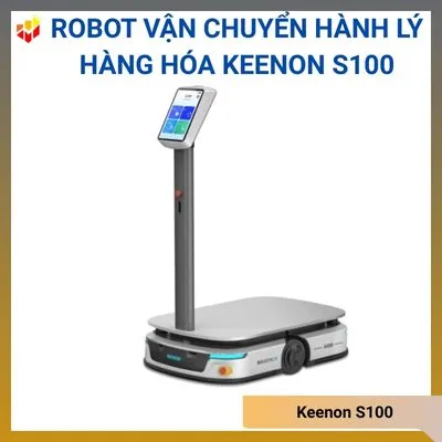 AMR Robot vận chuyển hành lý, hàng hóa Keenon S100