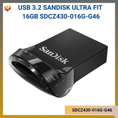 USB 3.2 SanDisk Ultra Fit CZ430 16GB SDCZ430-016G-G46