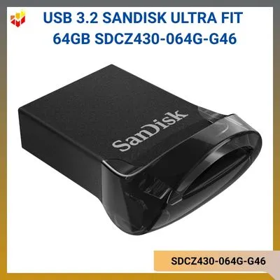USB 3.2 SanDisk Ultra Fit CZ430 64GB SDCZ430-064G-G46