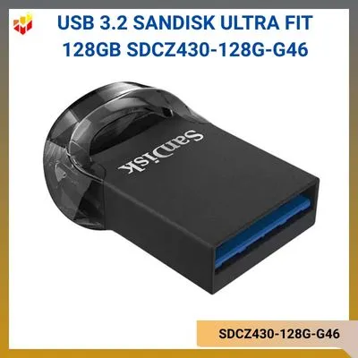 USB 3.2 SanDisk Ultra Fit CZ430 128GB SDCZ430-128G-G46