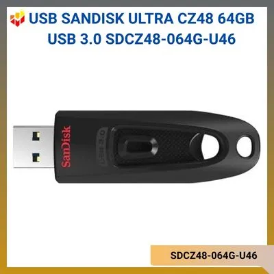 USB SanDisk Ultra CZ48 64GB USB 3.0 SDCZ48-064G-U46