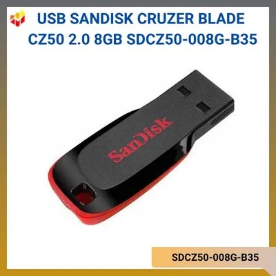USB SanDisk Cruzer Blade CZ50 USB 2.0 8GB SDCZ50-008G-B35