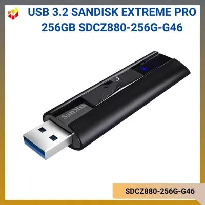 USB 3.2 SanDisk Extreme PRO CZ880 256GB SDCZ880-256G-G46