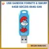 USB SanDisk Fornite & Smurf Type-A 64GB SDCZIS-064G-G46