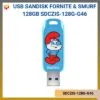 USB SanDisk Fornite & Smurf Type-A 128GB SDCZIS-128G-G46