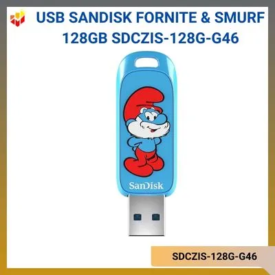 USB SanDisk Fornite & Smurf Type-A 128GB SDCZIS-128G-G46