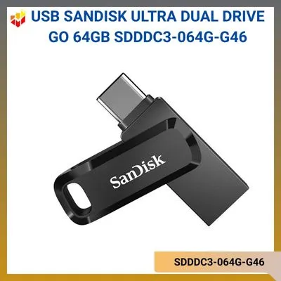 USB SanDisk Ultra Dual Drive Go 64GB SDDDC3-064G-G46