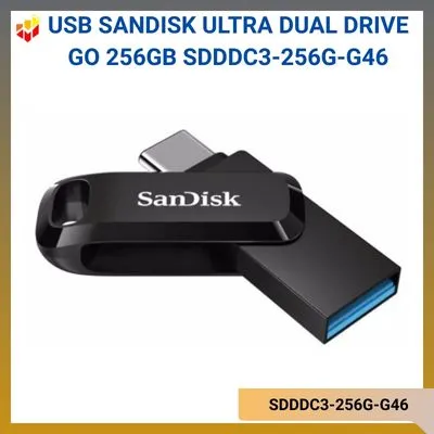 USB SanDisk Ultra Dual Drive Go 256GB SDDDC3-256G-G46