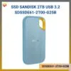 Ổ SSD SanDisk gắn ngoài 2TB USB 3.2 SDSSDE61-2T00-G25B