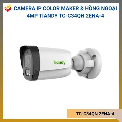 Camera IP Thân Ngoài Trời 4MP Tiandy (TC-C34QN 2ENA-4)
