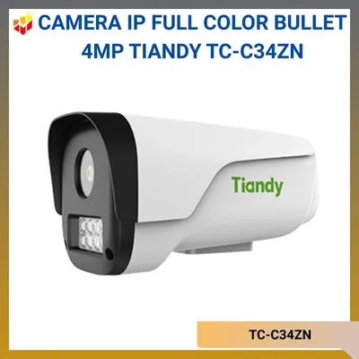 Camera IP Full Color Bullet 4MP TIANDY TC-C34ZN