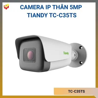 Camera IP Thân Starlight hồng ngoại 5MP TIANDY TC-C35TS