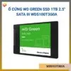 Ổ cứng WD Green SSD 1TB 2.5" SATA III WDS100T3G0A