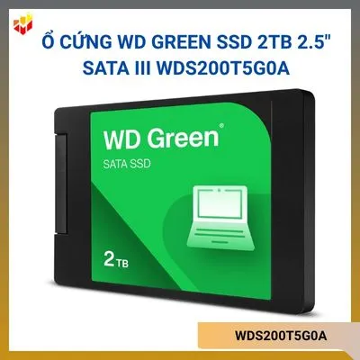 Ổ cứng WD Green SSD 2TB 2.5" SATA III WDS200T5G0A
