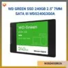 Ổ cứng WD Green SSD 240GB 2.5" 7mm SATA III WDS240G3G0A