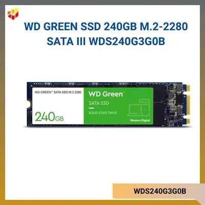 Ổ cứng WD Green SSD 240GB M.2-2280 SATA III WDS240G3G0B