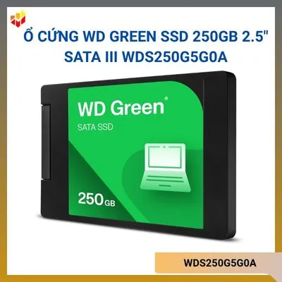 Ổ cứng WD Green SSD 250GB 2.5" SATA III WDS250G5G0A