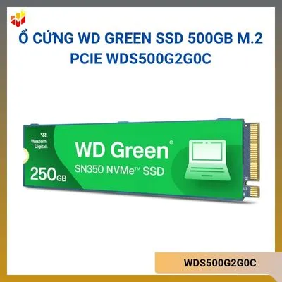 Ổ cứng WD GREEN SSD 500GB M.2 PCIe WDS500G2G0C