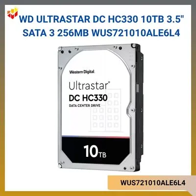 Ổ cứng WD Ultrastar DC HC330 10TB 3.5" SATA 3 256MB WUS721010ALE6L4