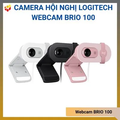 Camera hội nghị Logitech Webcam BRIO 100