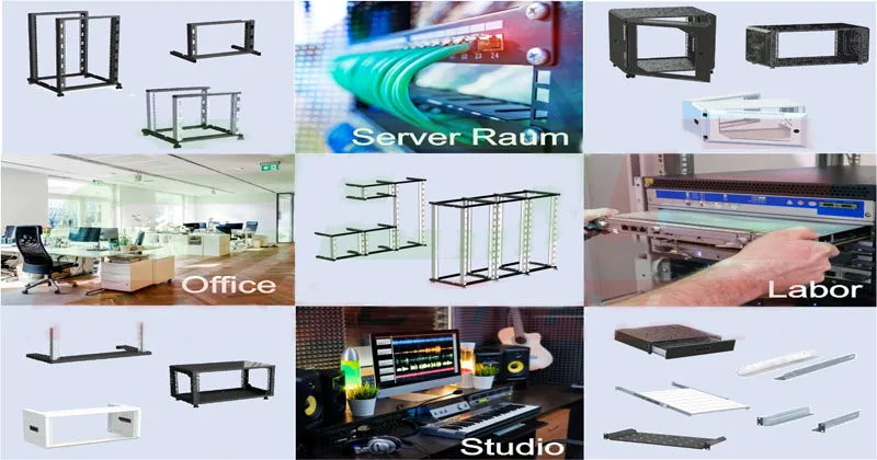 Các lĩnh vực cần sử dụng tủ rack
