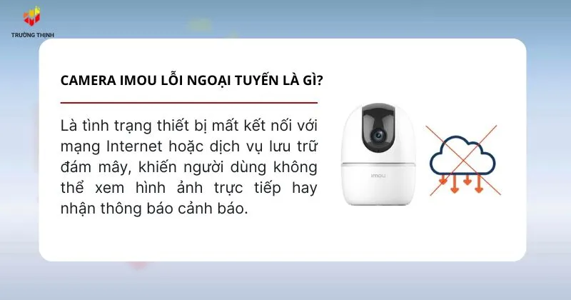Camera imou lỗi ngoại tuyến là gì?