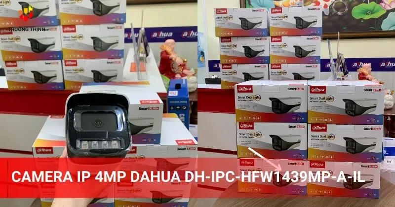 Camera IP 4MP Dahua DH-IPC-HFW1439MP-A-IL