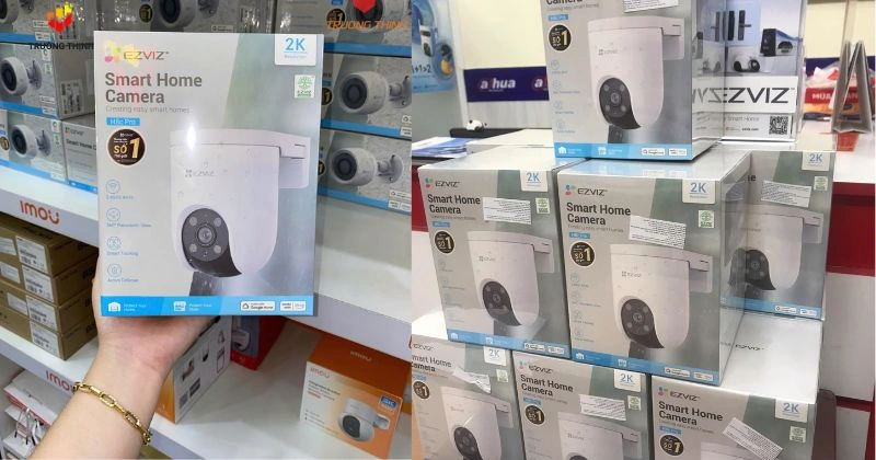 Camera WiFi 2K EZVIZ H8C ngoài trời