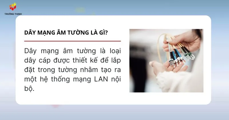 Dây mạng âm tường là gì?
