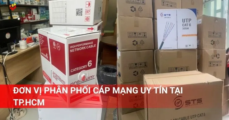 Trường Thịnh - Đơn vị phân phối cáp mạng uy tín tại TP.HCM