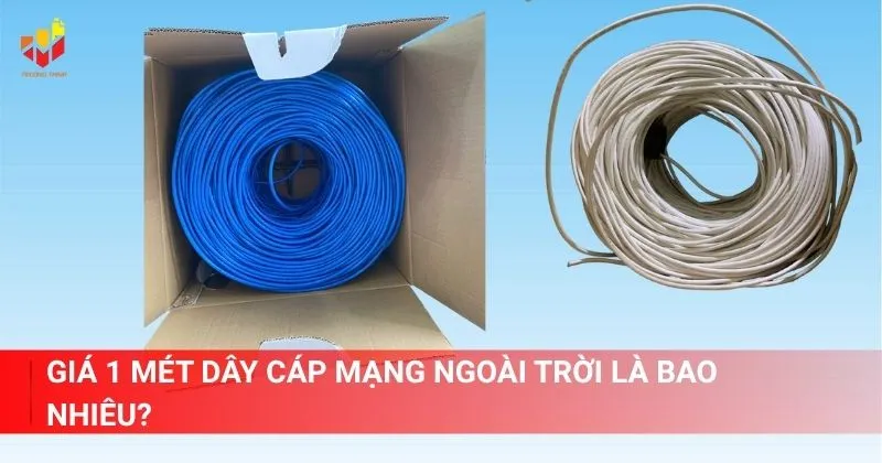 Giá 1 mét dây cáp mạng ngoài trời là bao nhiêu?