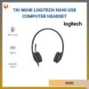 Tai nghe H340 Logitech USB Computer Headset