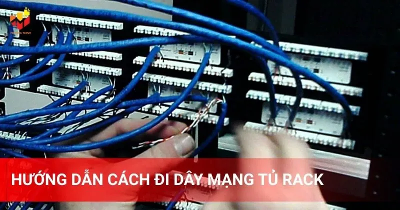 Hướng dẫn cách đi dây mạng tủ Rack một cách chi tiết nhất