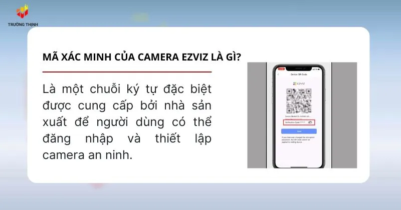 Mã xác minh của camera Ezviz là gì?