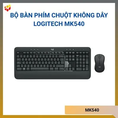 Bộ bàn phím chuột không dây Logitech MK540 Advanced Wireless