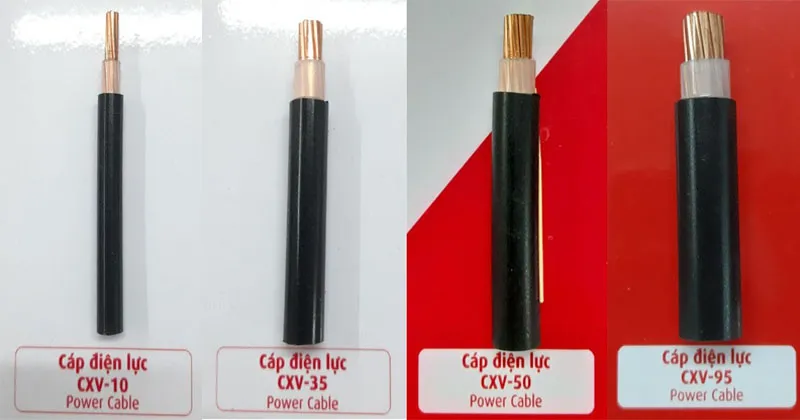 Phân loại dây cáp CXV