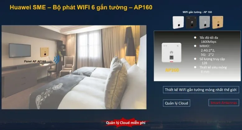 Phân phối wifi huawei AP160