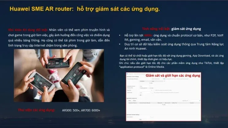 Hỗ trợ giám sát các ứng dụng