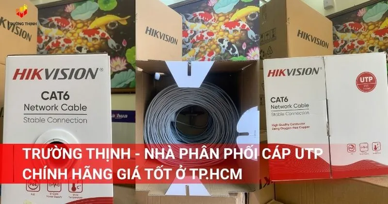 Trường Thịnh - Nhà phân phối cáp UTP chính hãng giá tốt ở TP.HCM