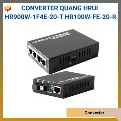Converter Quang Hrui HR900W-1F4E-20-T HR100W-FE-20-R