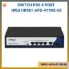 Switch PoE 4 Port 10/100/1000M Hrui HR901-AFG-411NS-65