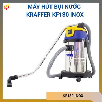 Máy hút bụi nước công nghiệp Kraffer KF130 INOX
