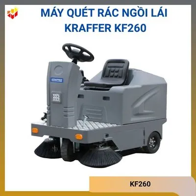 Máy quét rác ngồi lái Kraffer KF260