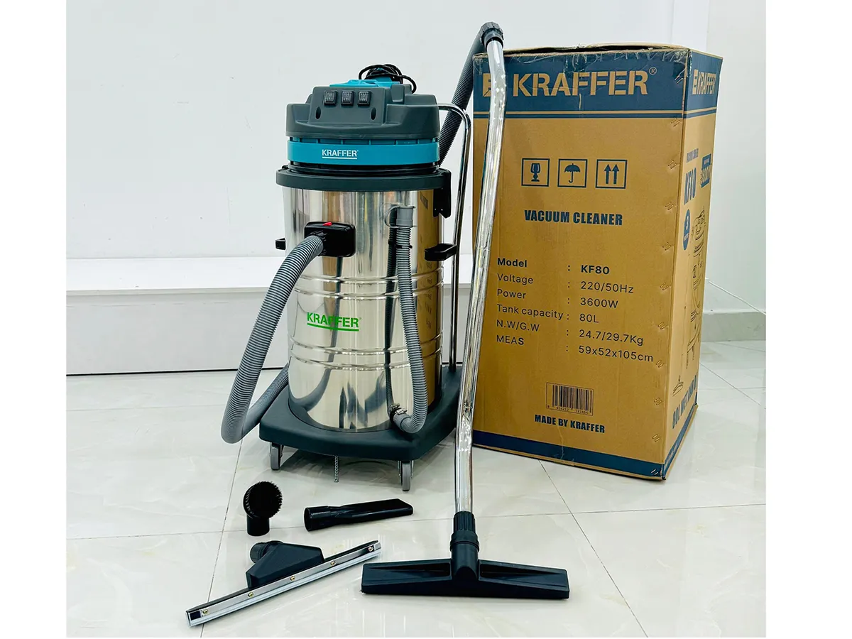 Máy hút bụi công nghiệp Kraffer KF80