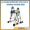 Thang nhôm rút đôi chữ A Sumika SK380D New