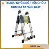 Thang nhôm rút đôi chữ A Sumika SK760D New
