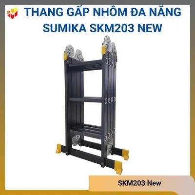Thang gấp nhôm đa năng Sumika SKM203 New