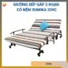 Giường xếp gấp 2 đoạn có nệm Sumika 339C