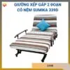 Giường xếp gấp 2 đoạn có nệm Sumika 339D